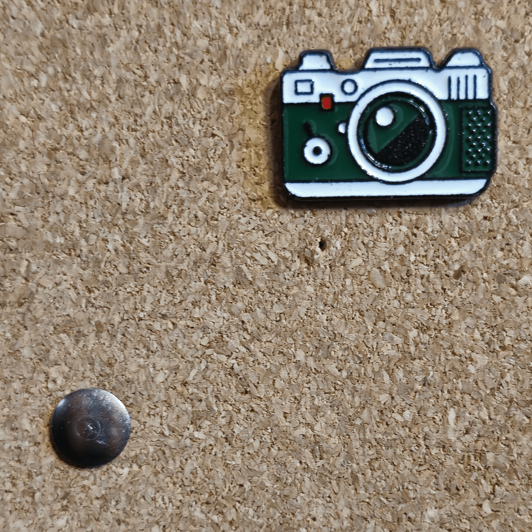 Vintage Camera Pin - Glitz & Gleam - Brooches - Coastal Charm Creators