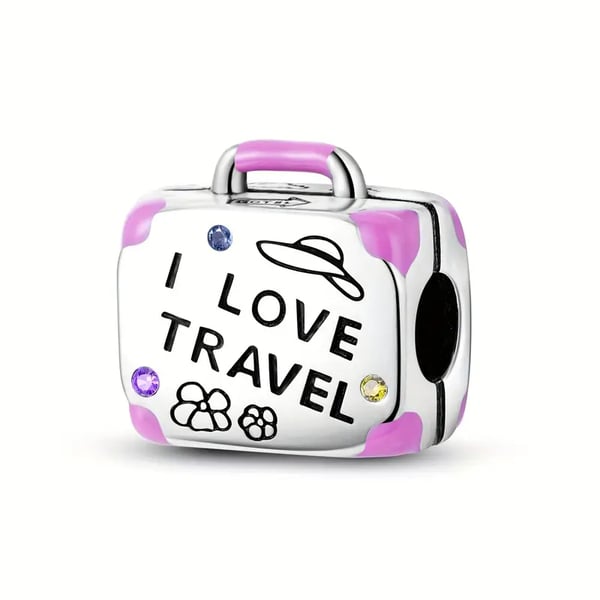 Wanderlust Suitcase Charm - Coastal Charms - Charm - Coastal Charm Creators