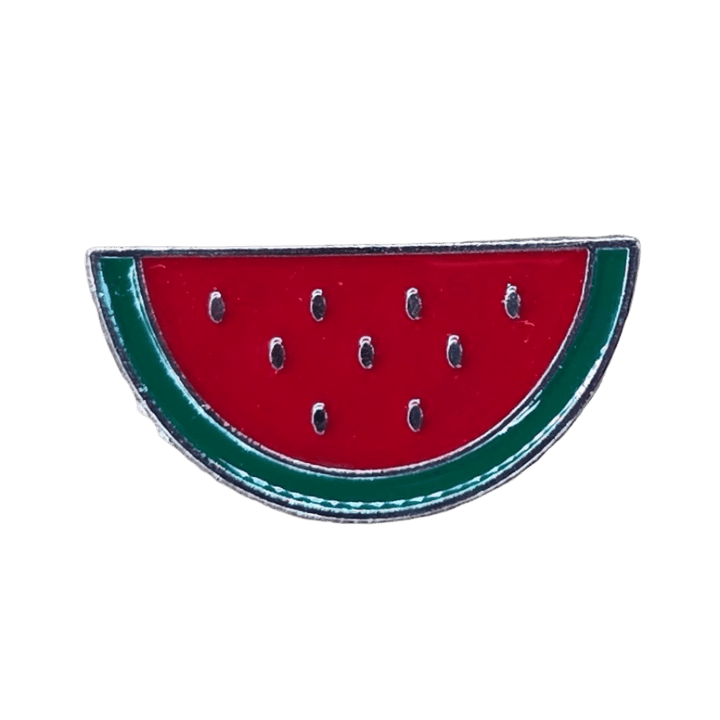 Watermelon Slice Pin - Glitz & Gleam - Brooches - Coastal Charm Creators