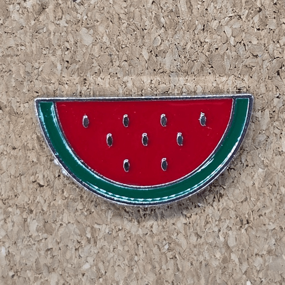 Watermelon Slice Pin - Glitz & Gleam - Brooches - Coastal Charm Creators