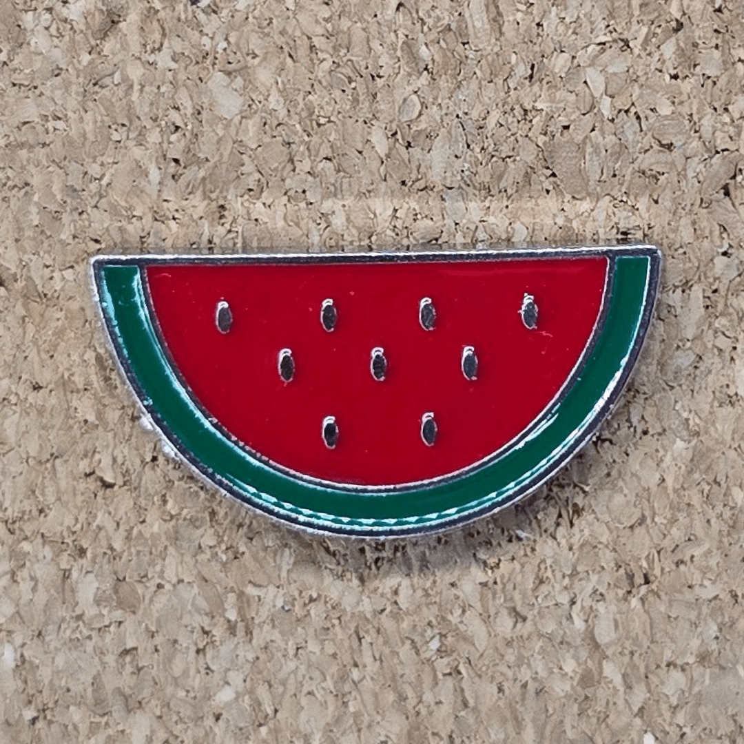 Watermelon Slice Pin - Glitz & Gleam - Brooches - Coastal Charm Creators