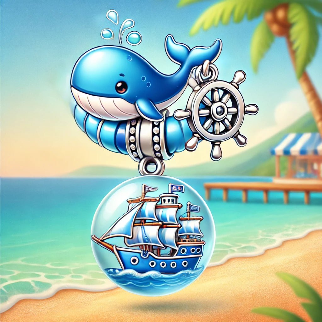 Whale Tale Voyage - Coastal Charms - Charm - Coastal Charm Creators