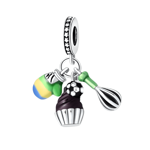 Whisk & Goal Charm - Coastal Charms - Charm - Coastal Charm Creators